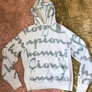 A champion hoodie